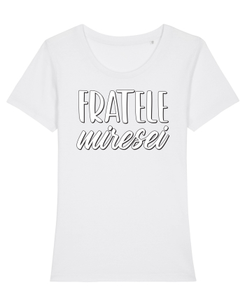 Tricou poze nunta - fratele miresei White