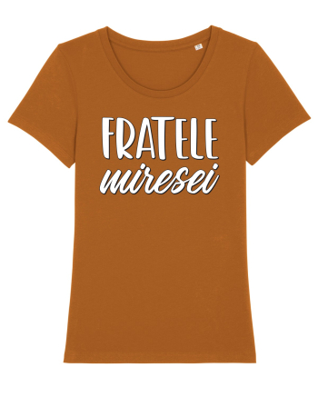 Tricou poze nunta - fratele miresei Roasted Orange
