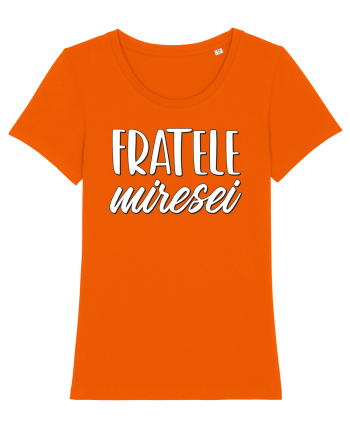 Tricou poze nunta - fratele miresei Bright Orange