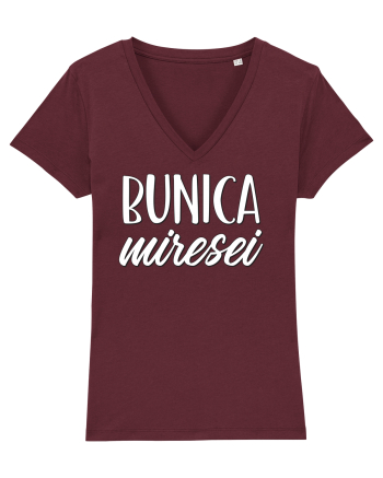 Tricou poze nunta - bunica miresei Burgundy