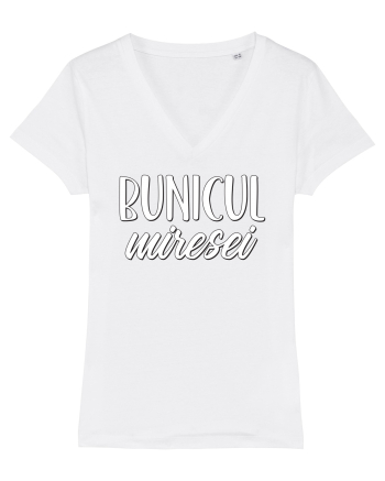 Tricou poze nunta - bunicul miresei White