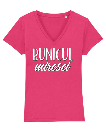 Tricou poze nunta - bunicul miresei Raspberry