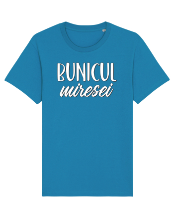 Tricou poze nunta - bunicul miresei Azur