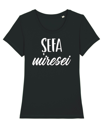 Tricou poze nunta - șefa miresei Black