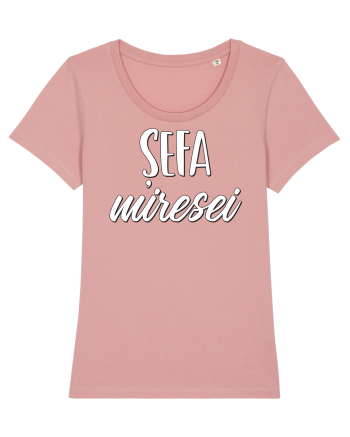 Tricou poze nunta - șefa miresei Canyon Pink