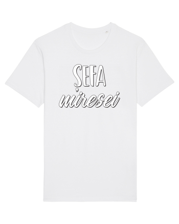 Tricou poze nunta - șefa miresei White