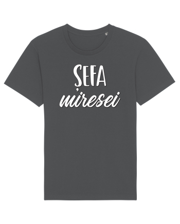 Tricou poze nunta - șefa miresei Anthracite
