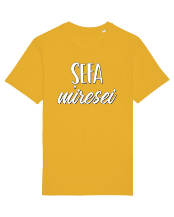 Tricou poze nunta - șefa miresei Spectra Yellow