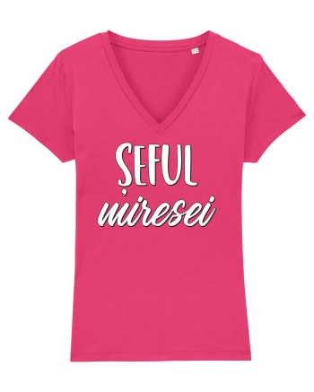 Tricou poze nunta - șeful miresei Raspberry