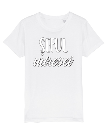 Tricou poze nunta - șeful miresei White