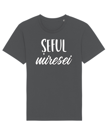 Tricou poze nunta - șeful miresei Anthracite