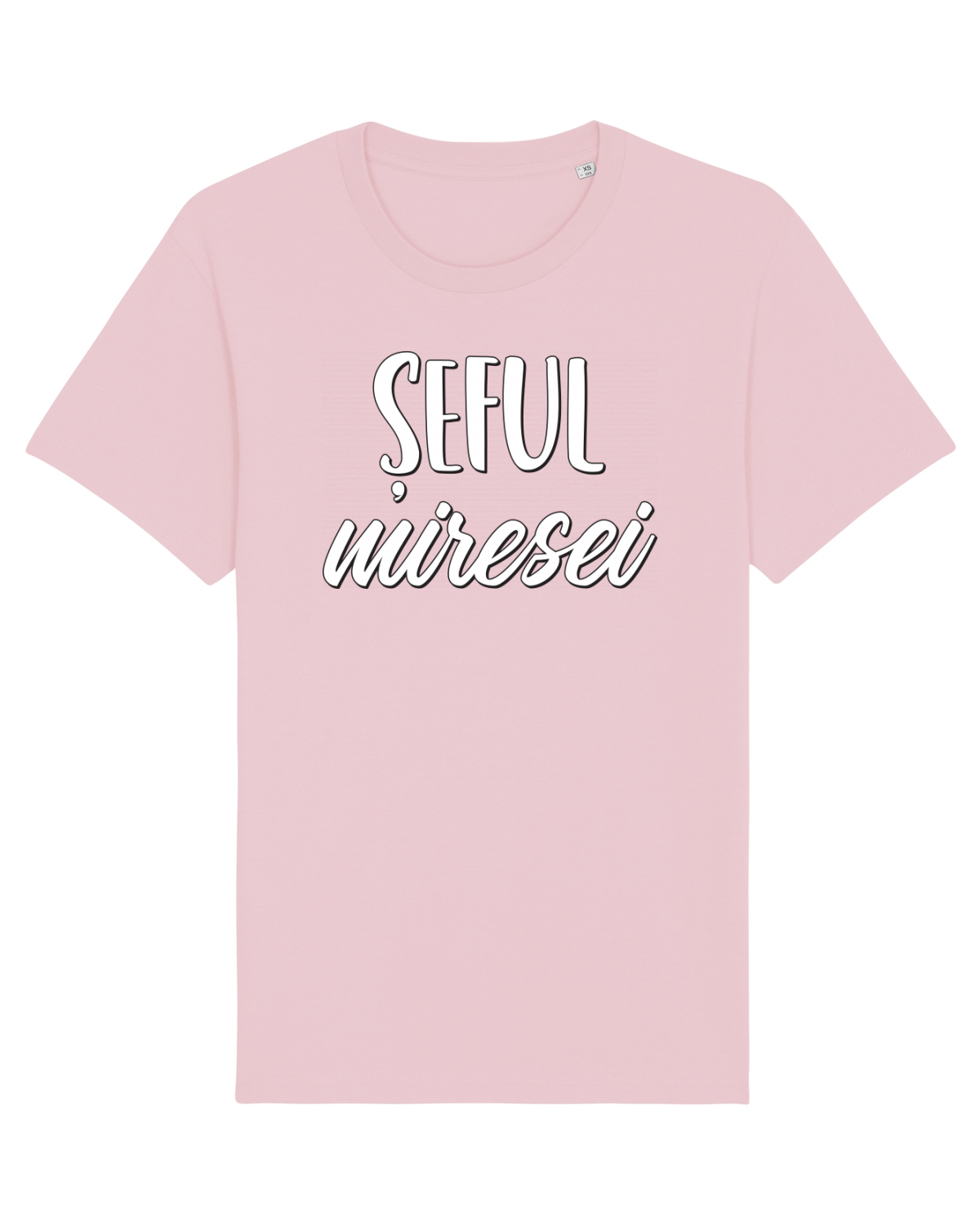 Tricou mânecă scurtă Unisex Rocker Cotton Pink