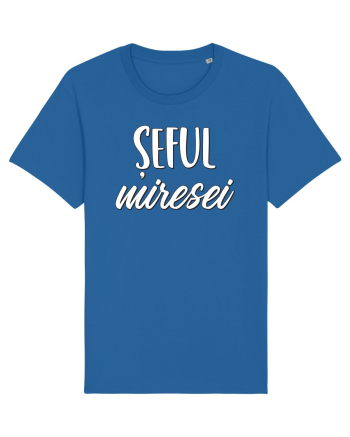 Tricou poze nunta - șeful miresei Royal Blue