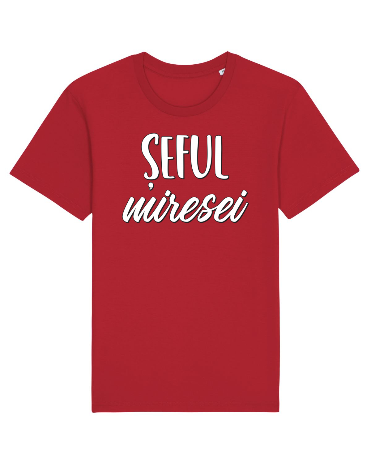 Tricou mânecă scurtă Unisex Rocker Red