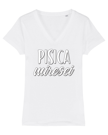 Tricou poze nunta - pisica miresei White