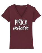 Tricou poze nunta - pisica miresei Tricou mânecă scurtă guler V Damă Evoker