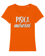 Tricou poze nunta - pisica miresei Tricou mânecă scurtă guler larg fitted Damă Expresser