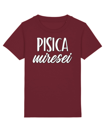 Tricou poze nunta - pisica miresei Burgundy