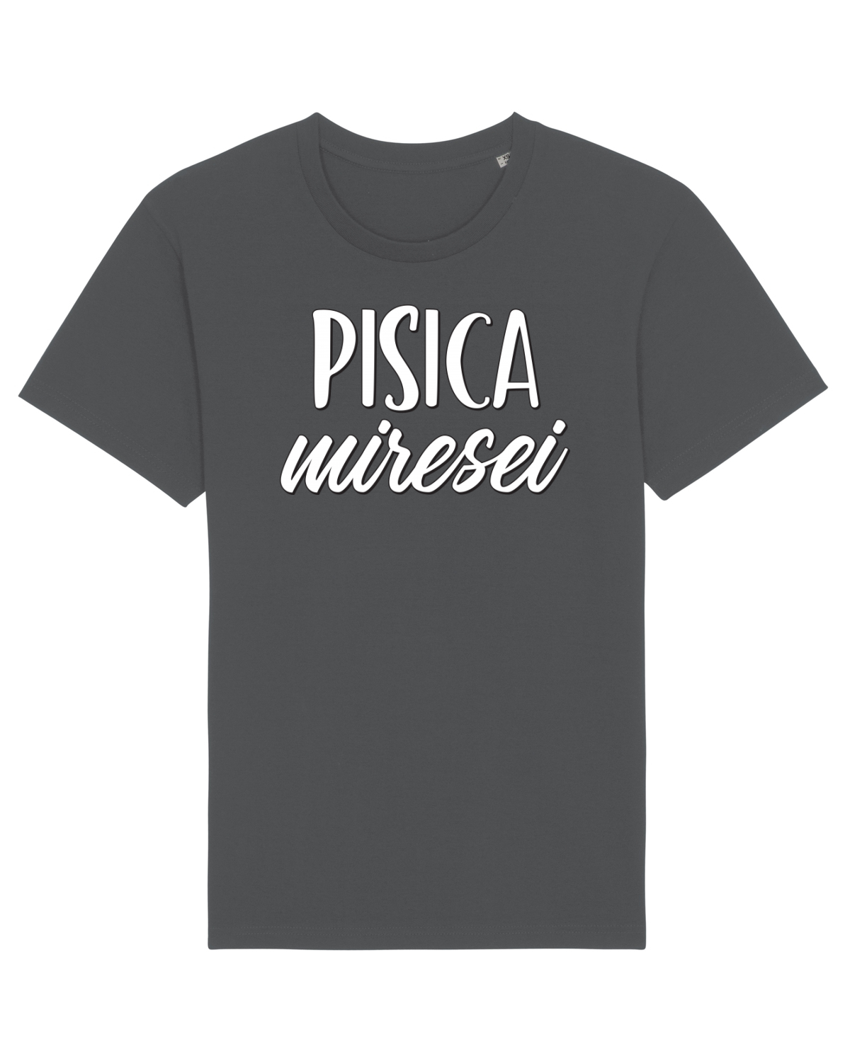 Tricou mânecă scurtă Unisex Rocker Anthracite