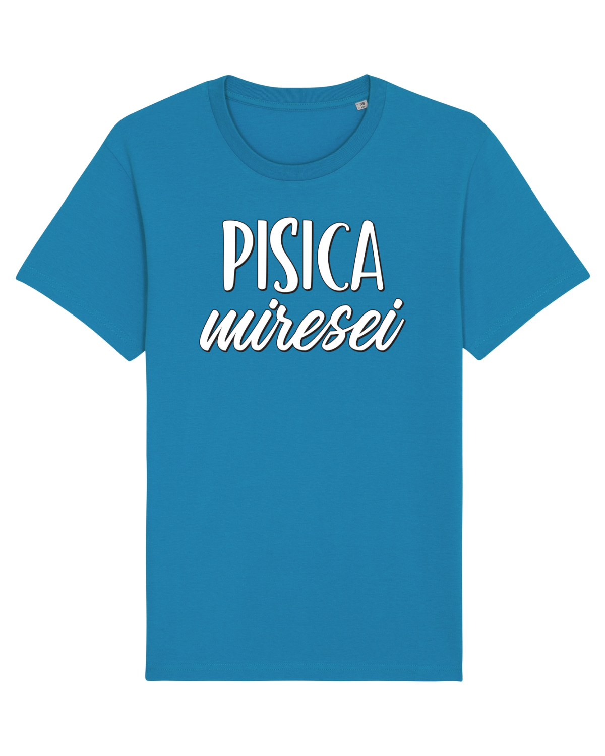 Tricou mânecă scurtă Unisex Rocker Azur