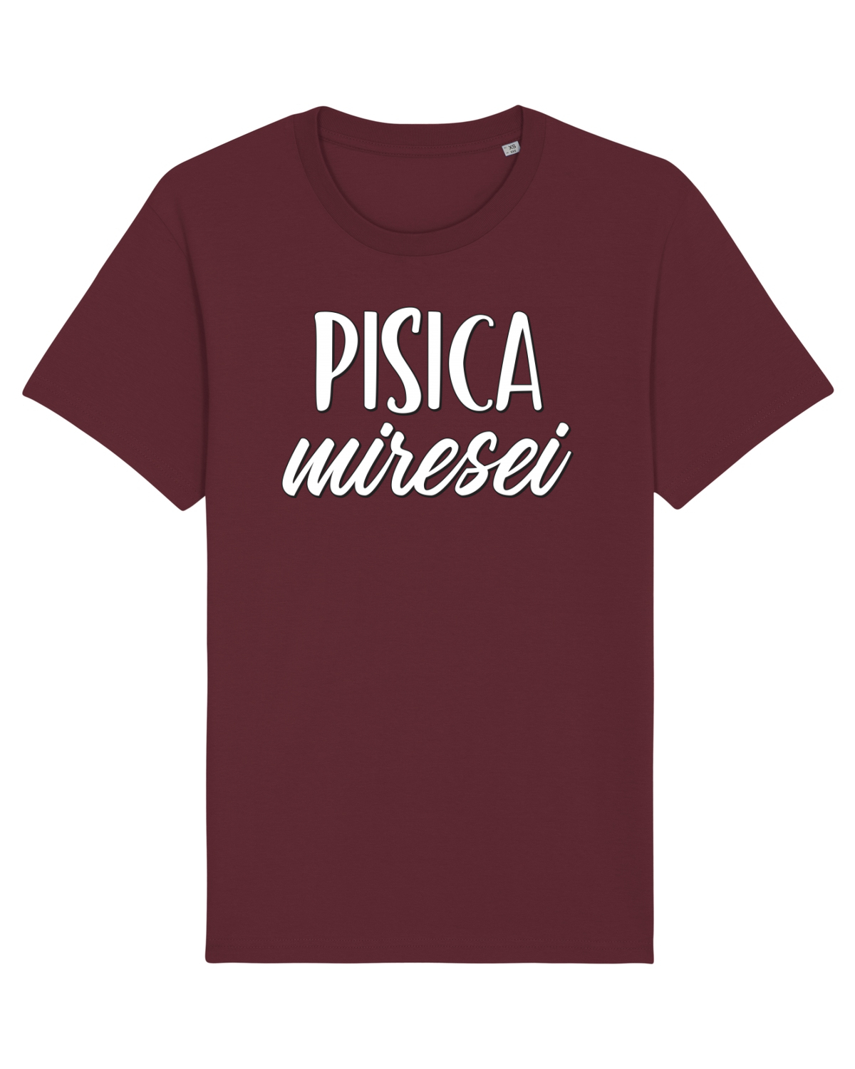 Tricou mânecă scurtă Unisex Rocker Burgundy