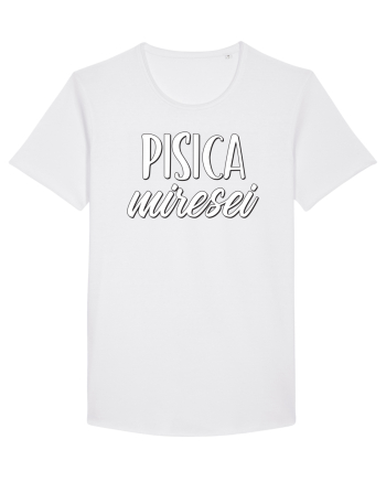 Tricou poze nunta - pisica miresei White