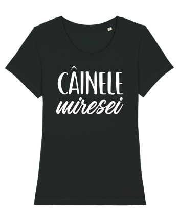 Tricou poze nunta - cainele miresei Black