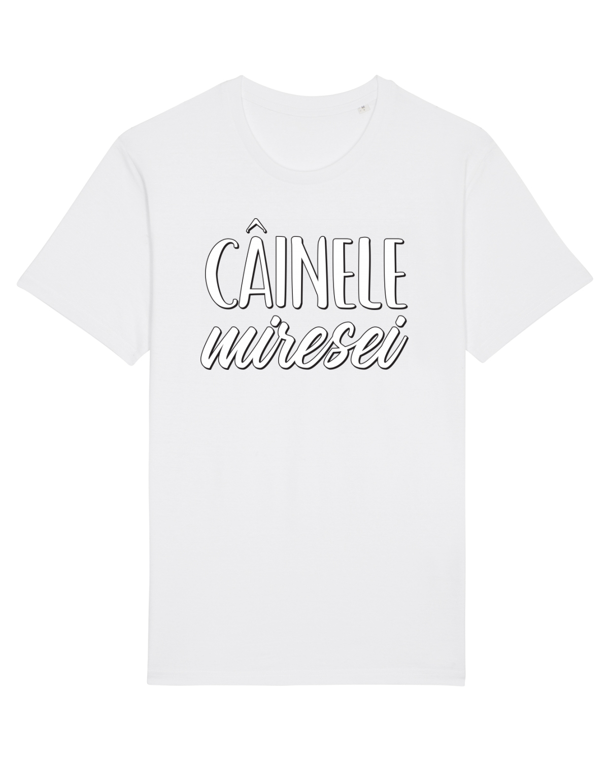 Tricou mânecă scurtă Unisex Rocker White