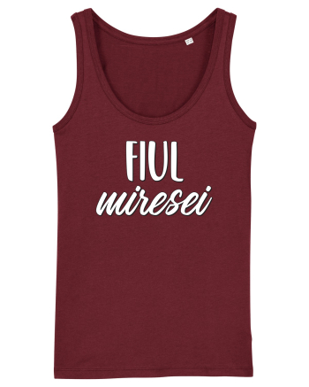 Tricou poze nunta - fiul miresei Burgundy