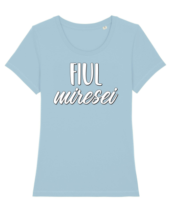 Tricou poze nunta - fiul miresei Sky Blue