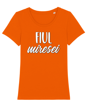 Tricou poze nunta - fiul miresei Bright Orange