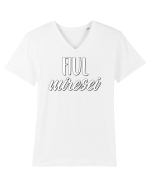 Tricou poze nunta - fiul miresei Tricou mânecă scurtă guler V Bărbat Presenter