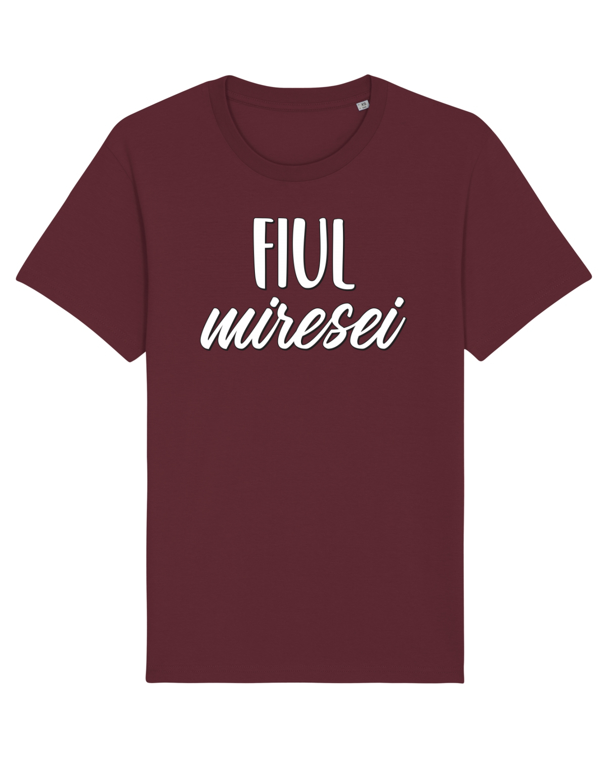 Tricou mânecă scurtă Unisex Rocker Burgundy