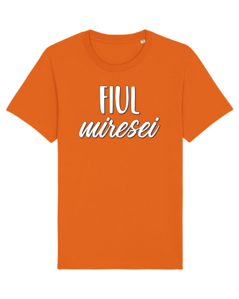 Tricou poze nunta - fiul miresei Bright Orange