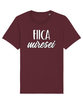 Tricou poze nunta - fiica miresei Burgundy