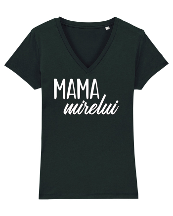 Tricou poze nunta - mama mirelui Black