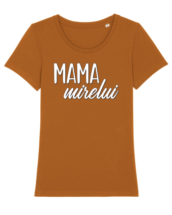 Tricou poze nunta - mama mirelui Roasted Orange