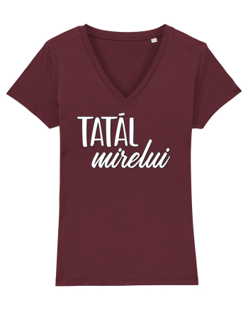 Tricou poze nunta - tatal mirelui Burgundy