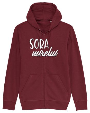 Tricou poze nunta - sora mirelui Burgundy