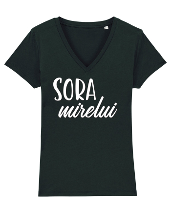 Tricou poze nunta - sora mirelui Black