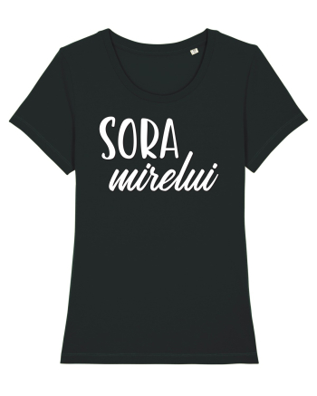 Tricou poze nunta - sora mirelui Black