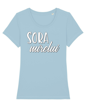 Tricou poze nunta - sora mirelui Sky Blue