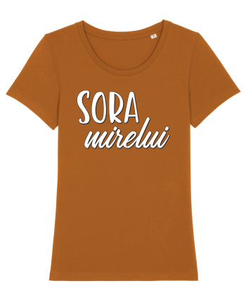 Tricou poze nunta - sora mirelui Roasted Orange