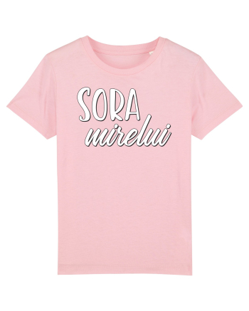 Tricou poze nunta - sora mirelui Cotton Pink