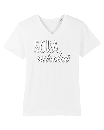 Tricou poze nunta - sora mirelui White