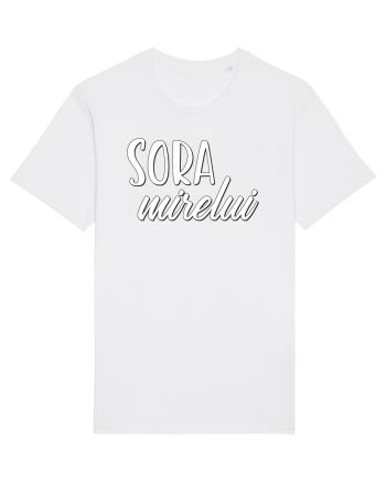 Tricou poze nunta - sora mirelui White