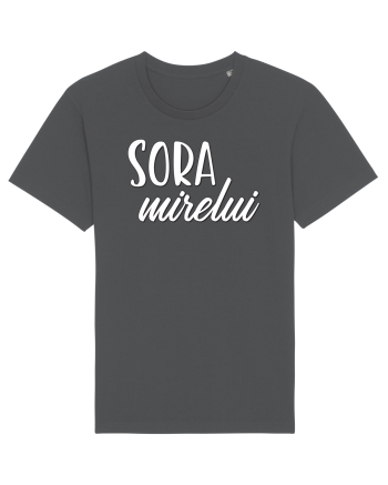 Tricou poze nunta - sora mirelui Anthracite