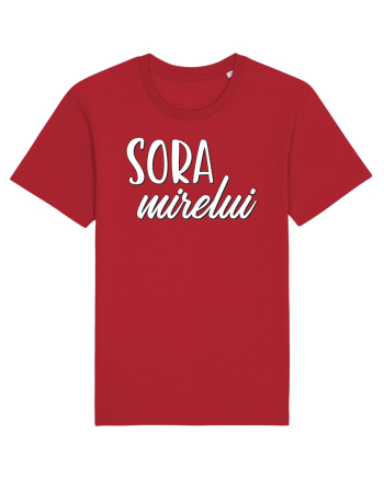 Tricou poze nunta - sora mirelui Red