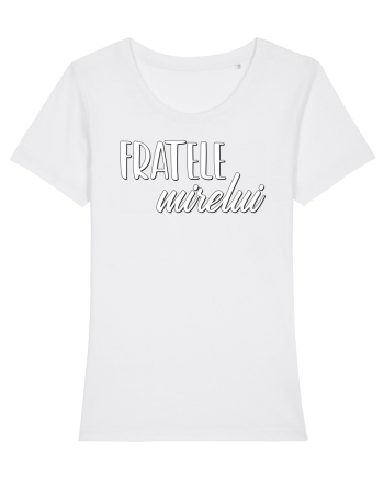 Tricou poze nunta - fratele mirelui White