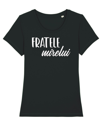 Tricou poze nunta - fratele mirelui Black